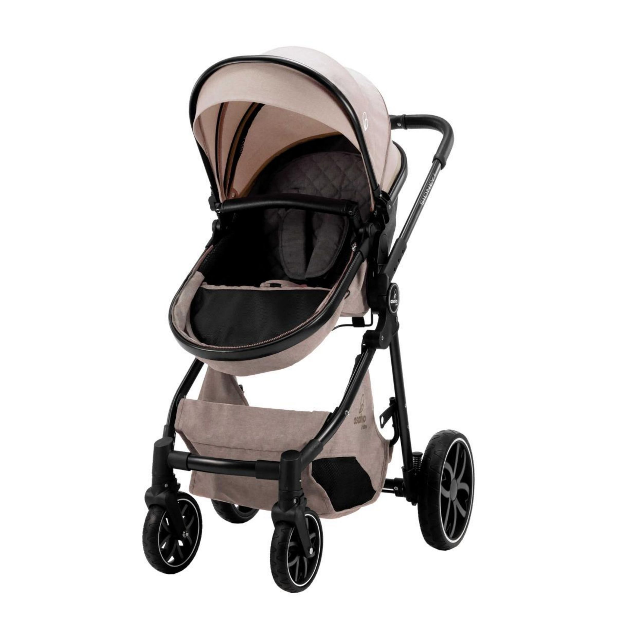 Siège Portable Asalvo Zeppelin - Rehausseur Pliable Pour Enfant - Avec Poignée Et Poche - 2