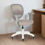 Voir la diapositive 2 : IDIMEX Chaise de bureau enfant AMELIA réglable en tissu mesh