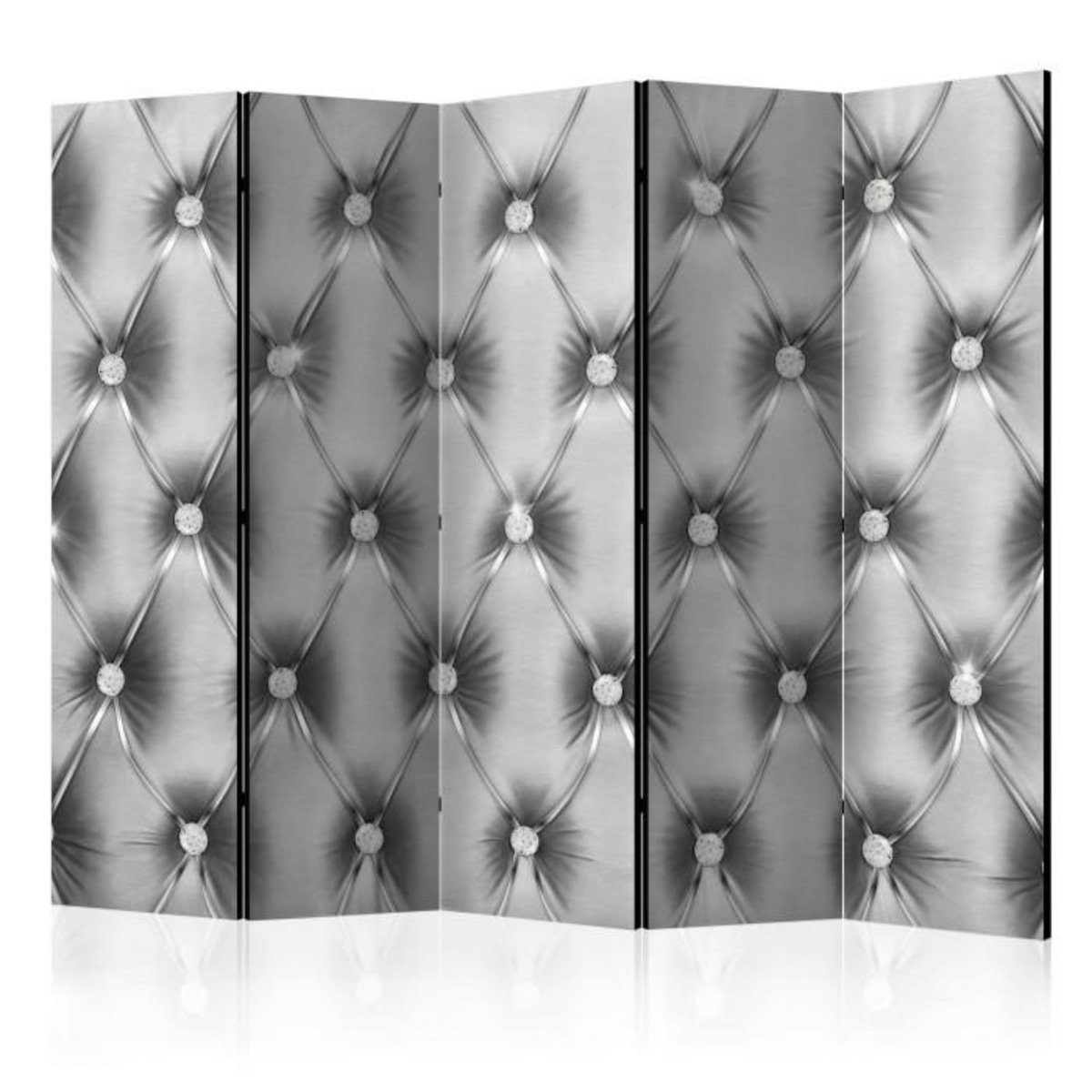 Paris Prix Paravent 5 Volets  Silver Luxury  172x225cm