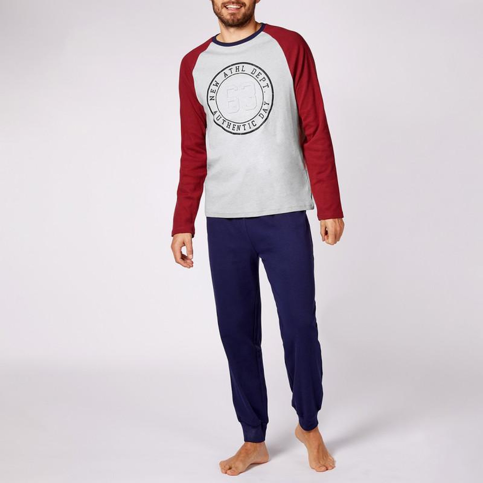 Voir la diapositive 2 : OZABI Pyjama COTON Mode Confort