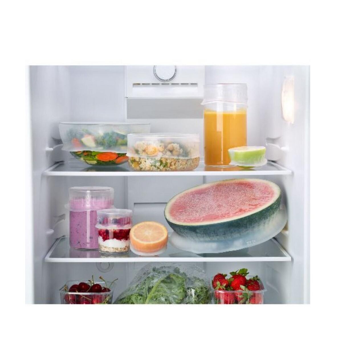 LEKUE Lot de 6 couvercles extensibles transparents - 3401400SURU065