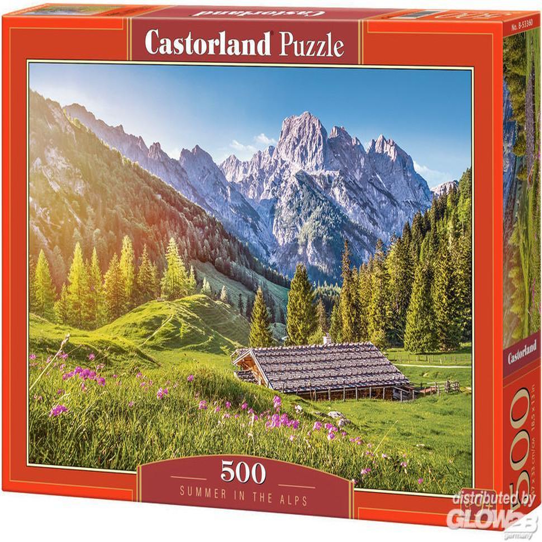 Voir la diapositive 3 : Castorland Puzzle 500 pièces : Eté dans les Alpes