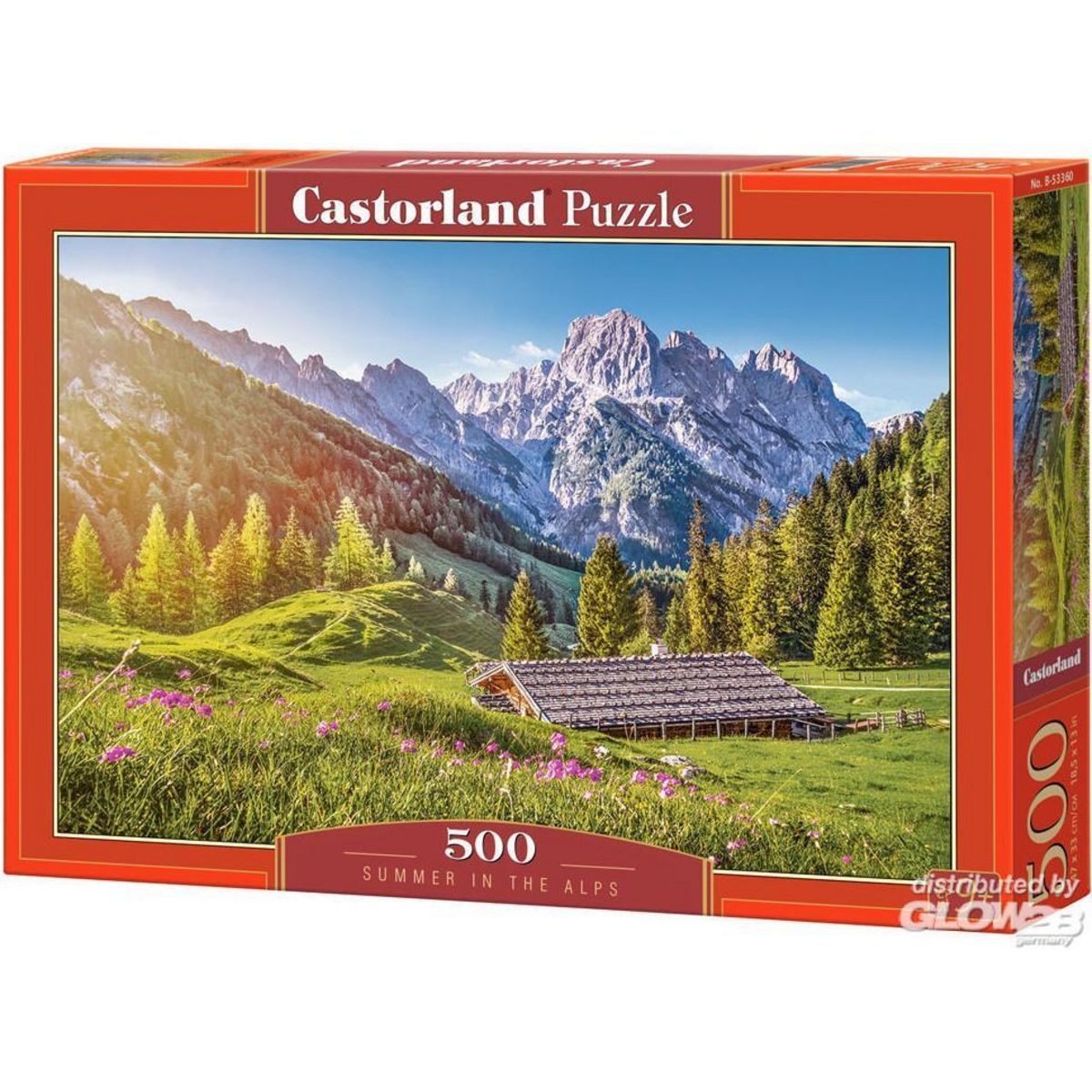 Castorland Puzzle 500 pièces : Eté dans les Alpes