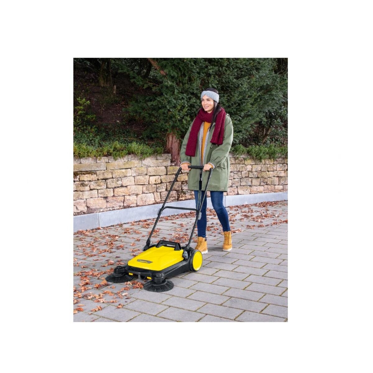 KARCHER Nettoyeur balai rechargeable jaune - S4TWIN