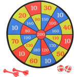 One Two Fun Jeu de fléchettes à scratch