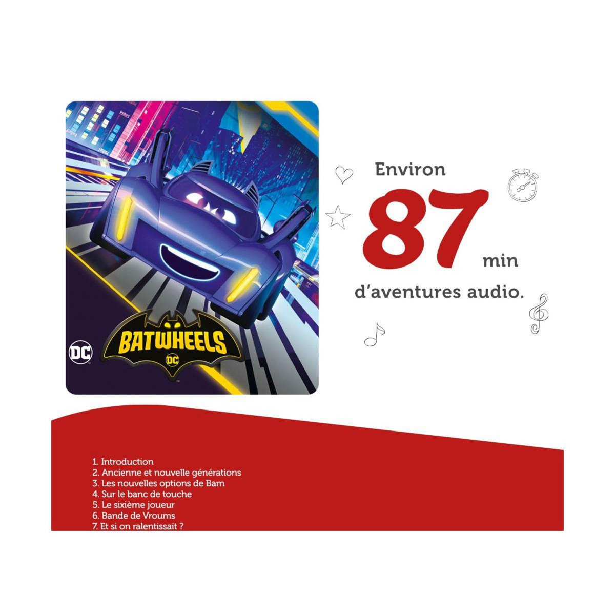 TONIES Jeu éducatif Batwheels