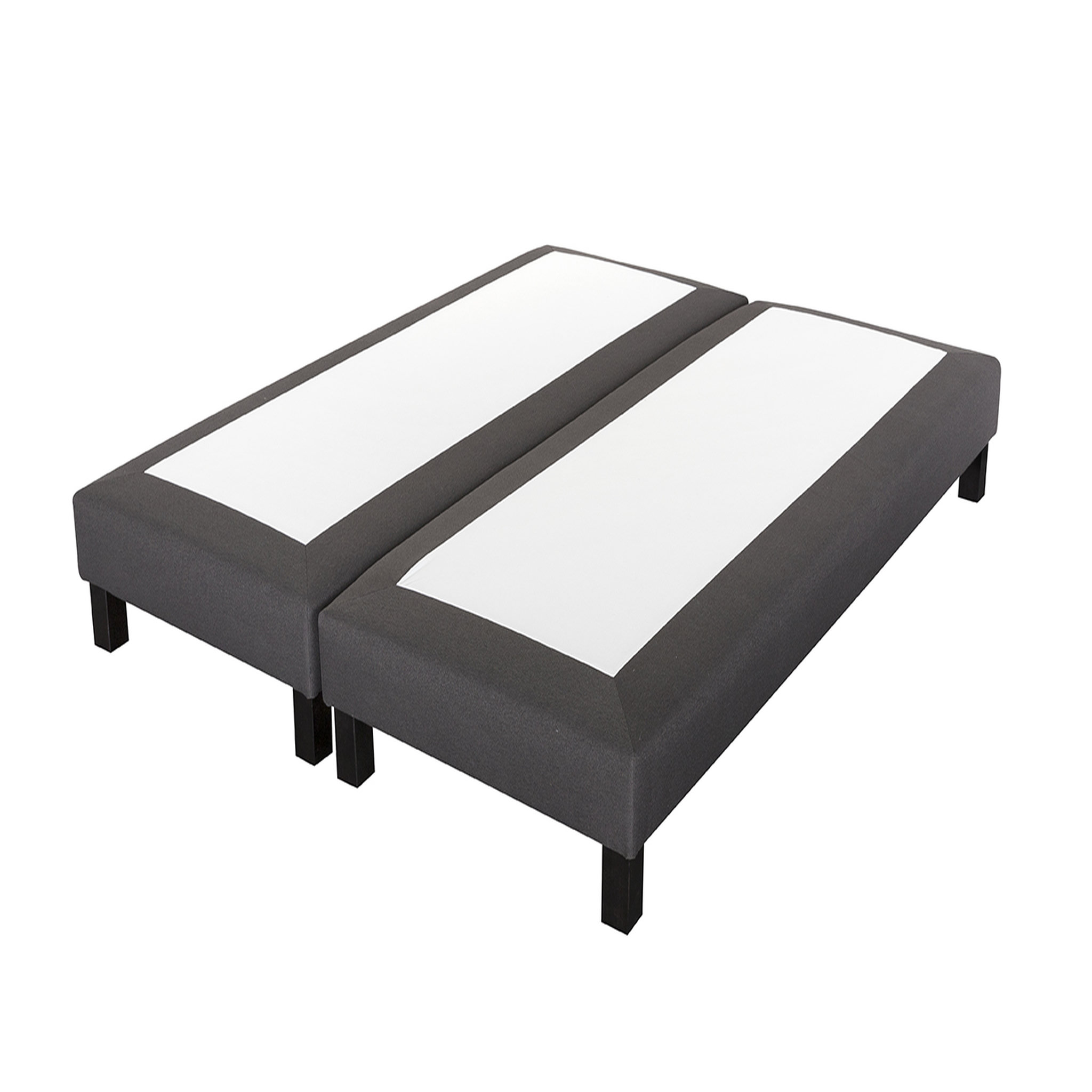 Voir la diapositive 4 : PRESTIGE Collection Ensemble matelas mousse 30cm accueil mémoire de forme 160x200 cm+ sommier 2x80x200 cm HOTEL MEMO