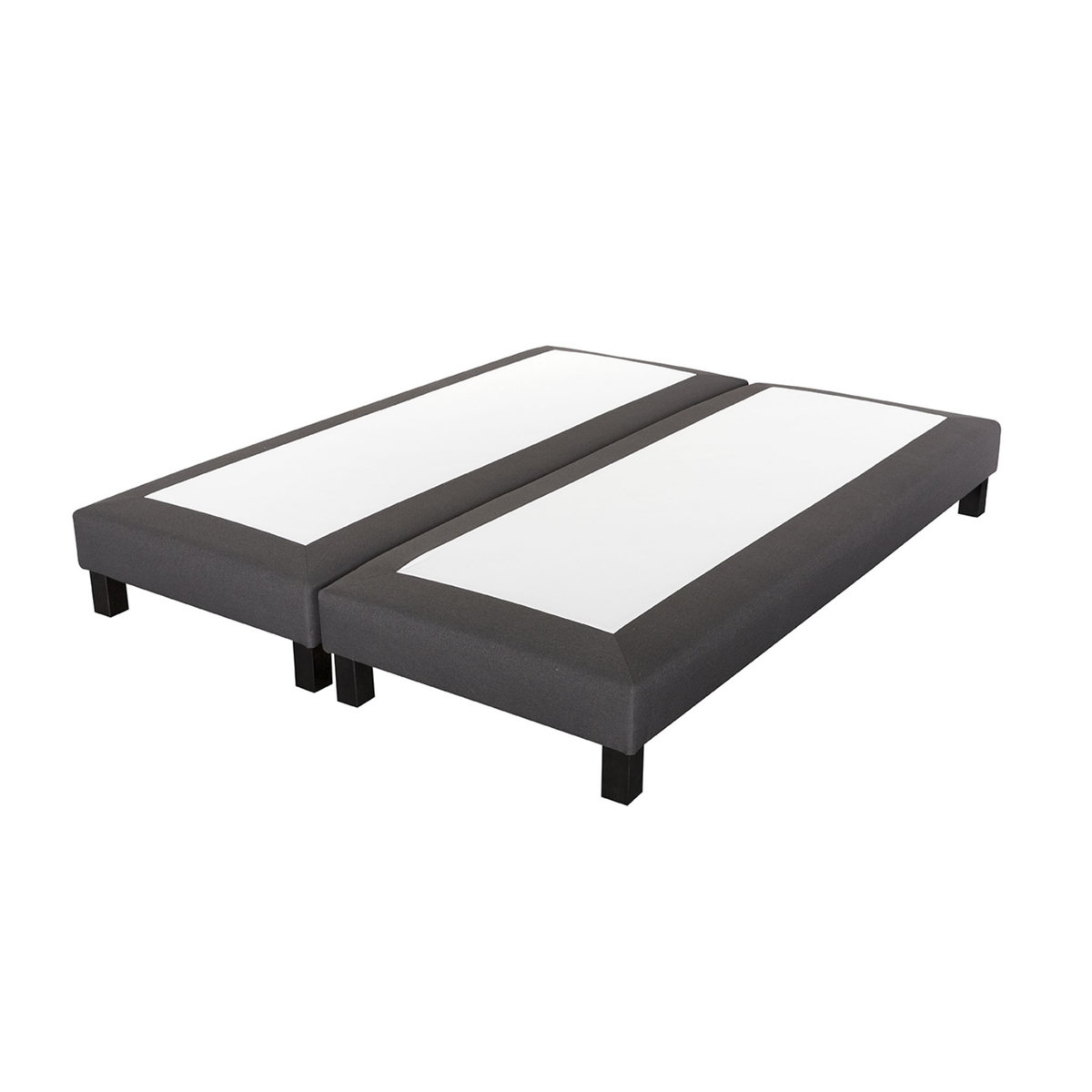 PRESTIGE Collection Ensemble matelas mousse 30cm accueil mémoire de forme 160x200 cm+ sommier 2x80x200 cm HOTEL MEMO