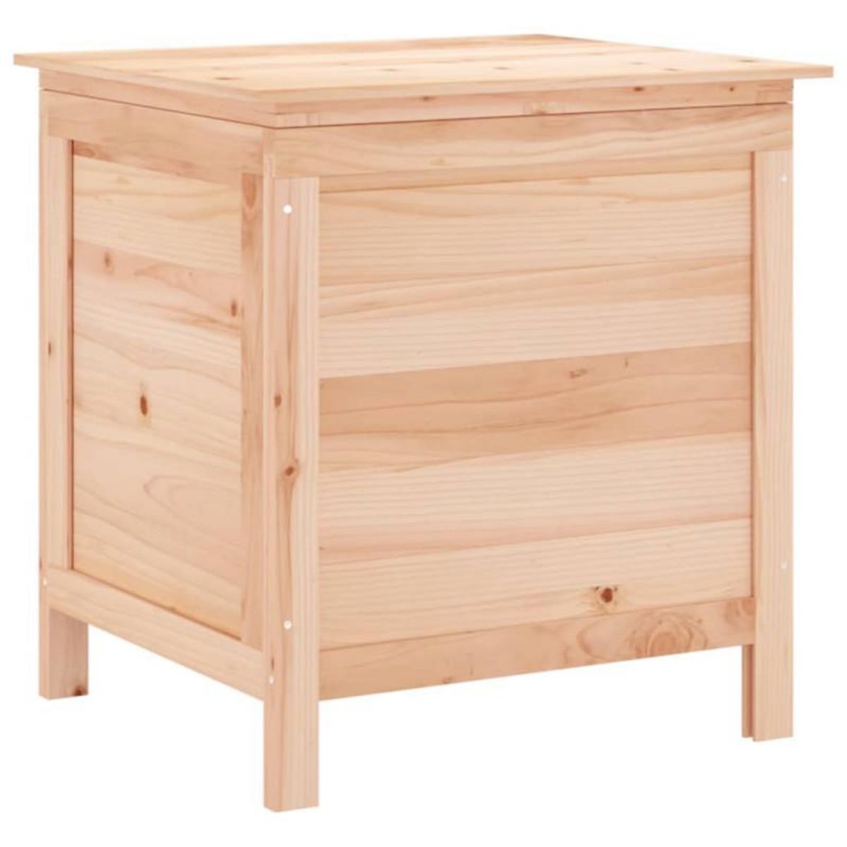 VIDAXL Boîte de rangement de jardin 50x49x56,5 cm bois massif de sapin