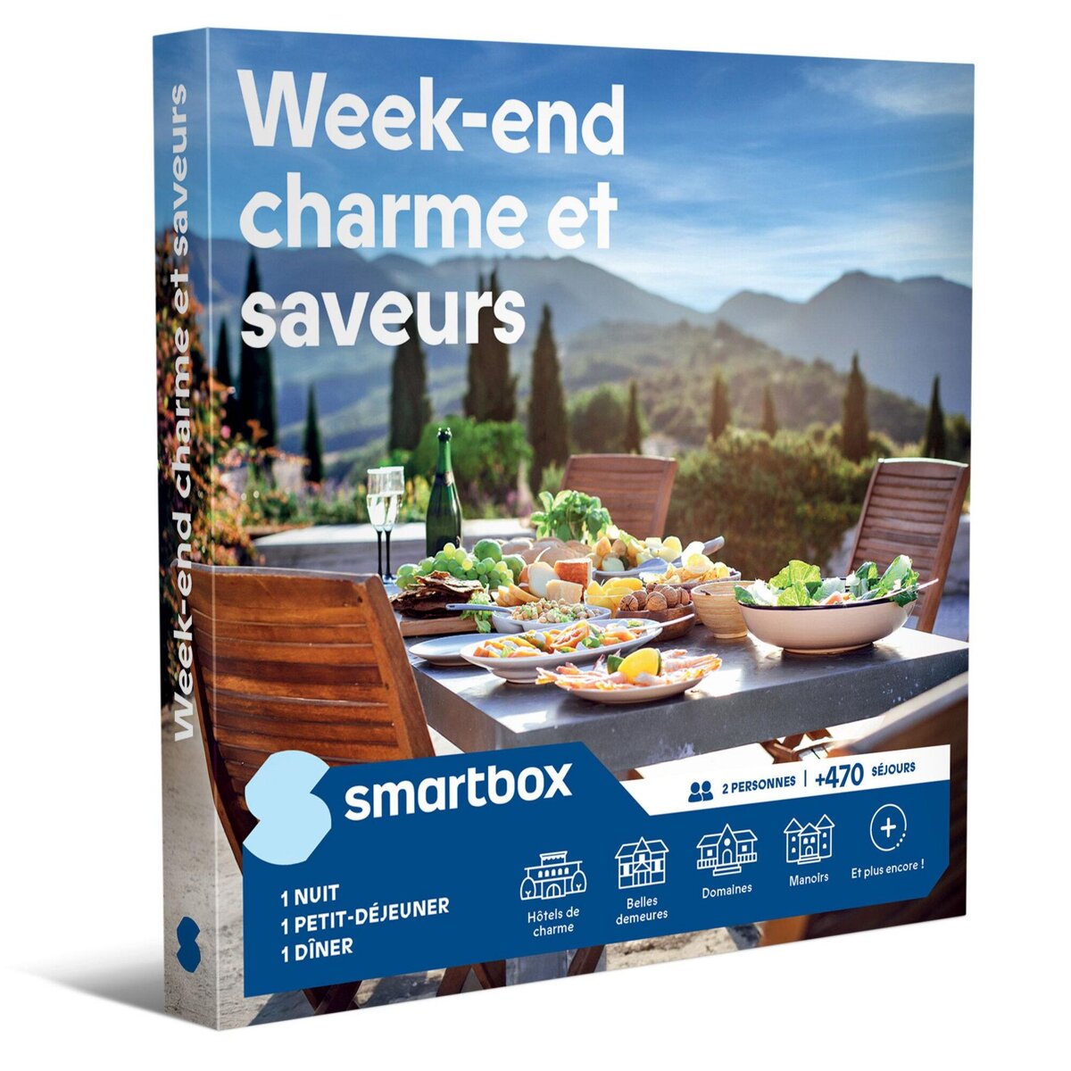Smartbox Week-end charme et saveurs - Coffret Cadeau Séjour