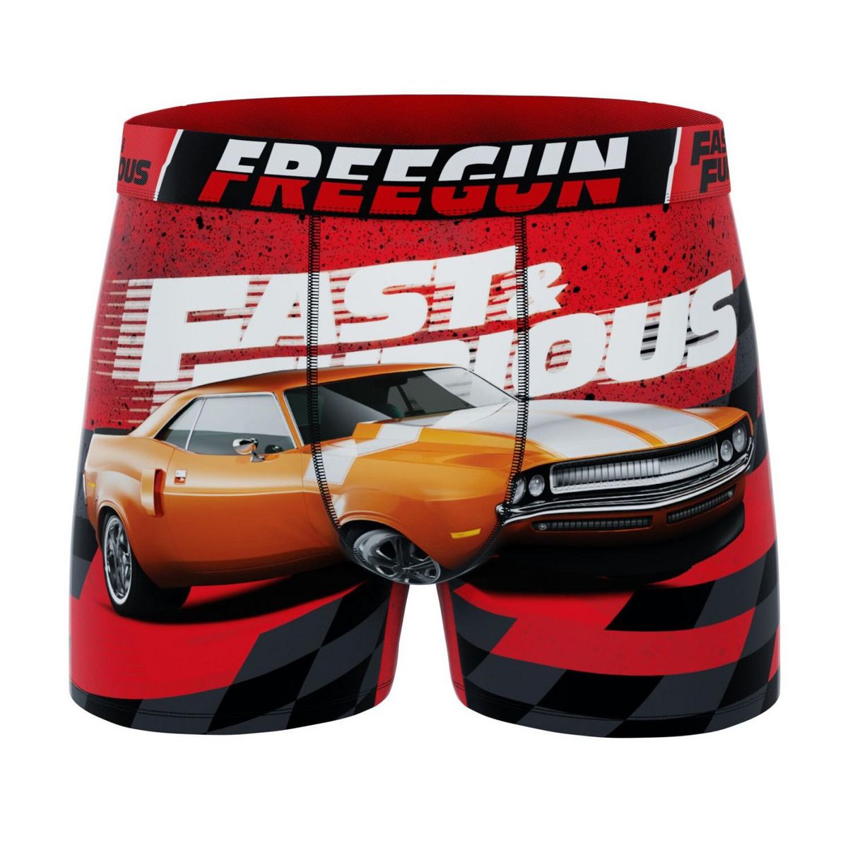 FREEGUN Lot de 3 boxers enfant Fast and Furious