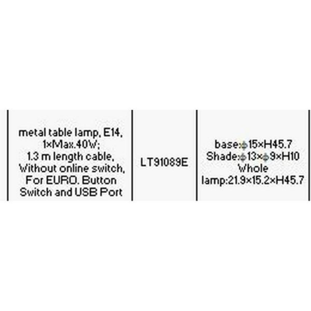 MARKET24 Lampe de bureau DKD Home Decor 22 x 15 x 46 cm Verre Argenté Noir Gris Rose Métal Blanc 220 V 40 W 25 W 4 Pièces