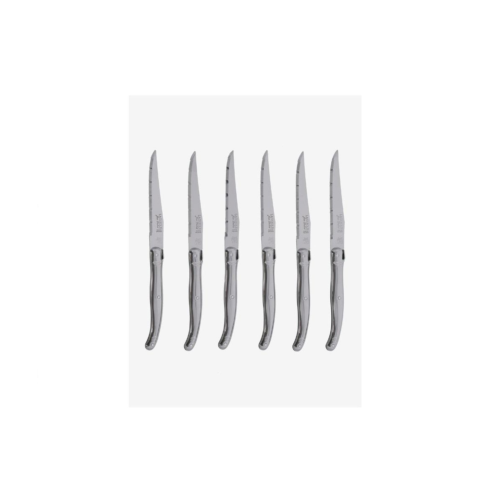 Jean dubost Coffret de 6 couteaux à steak - L0060014L06344