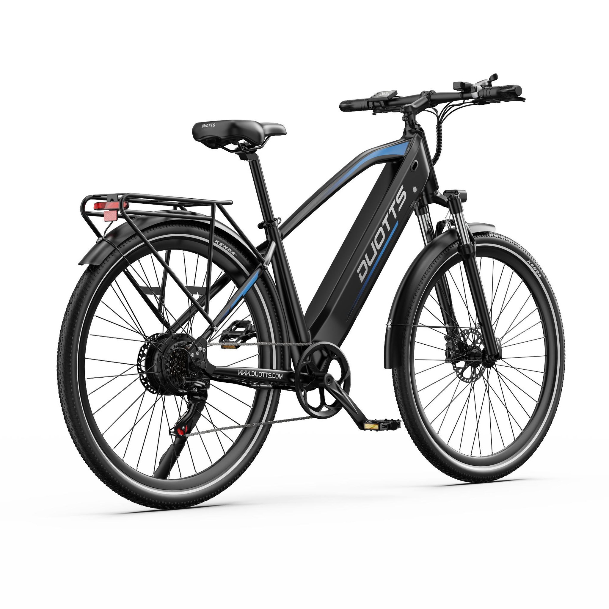 Voir la diapositive 3 : DUOTTS Vélo électrique Duotts ​​C29 Max, capteur de couple, noir