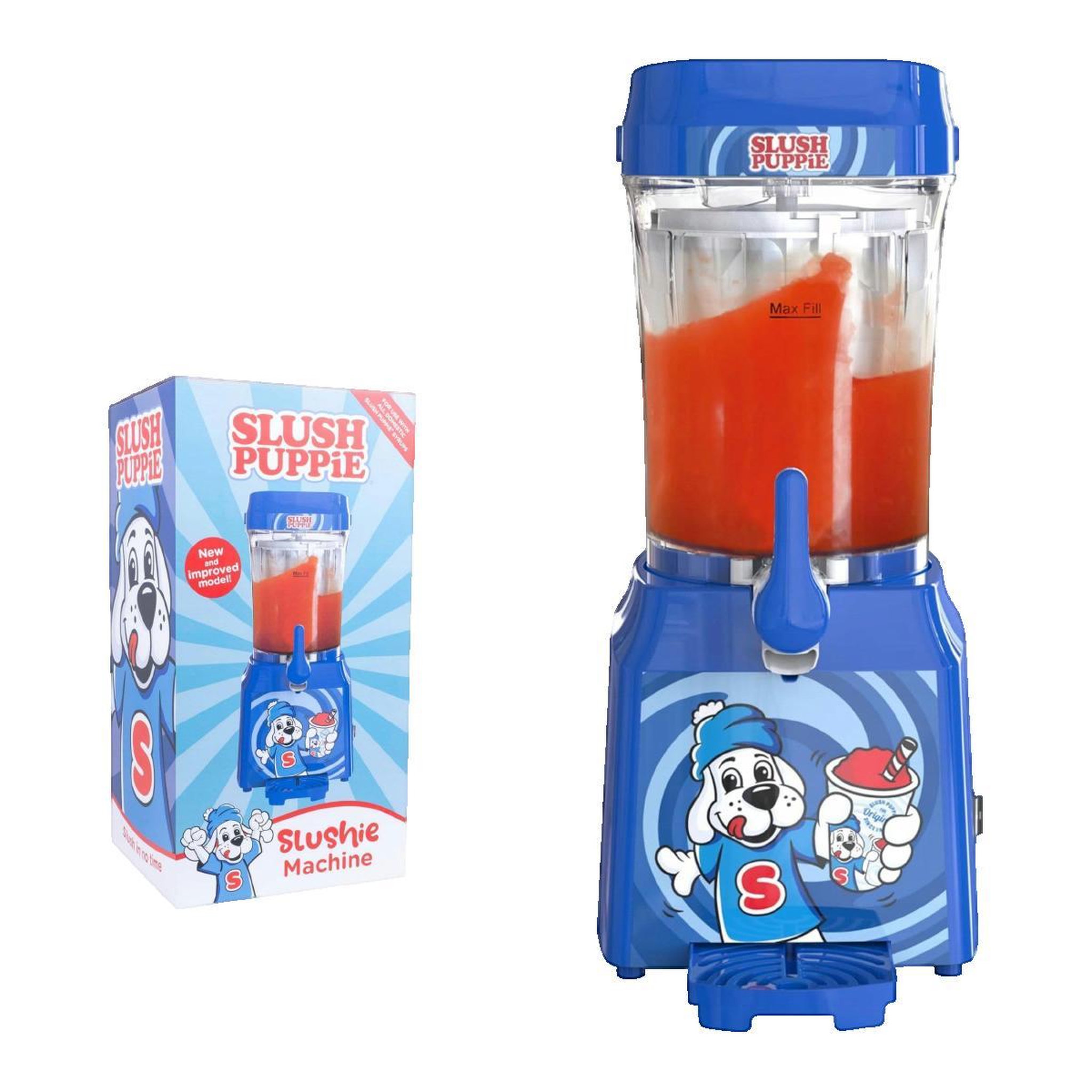 Voir la diapositive 3 : Modelco / Jamara Machine à slush Jamara SlushPuppie Bleu et Rouge