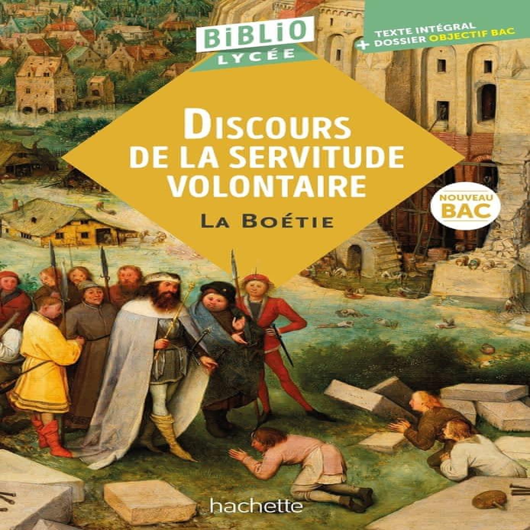DISCOURS DE LA SERVITUDE VOLONTAIRE, La Boétie Etienne de