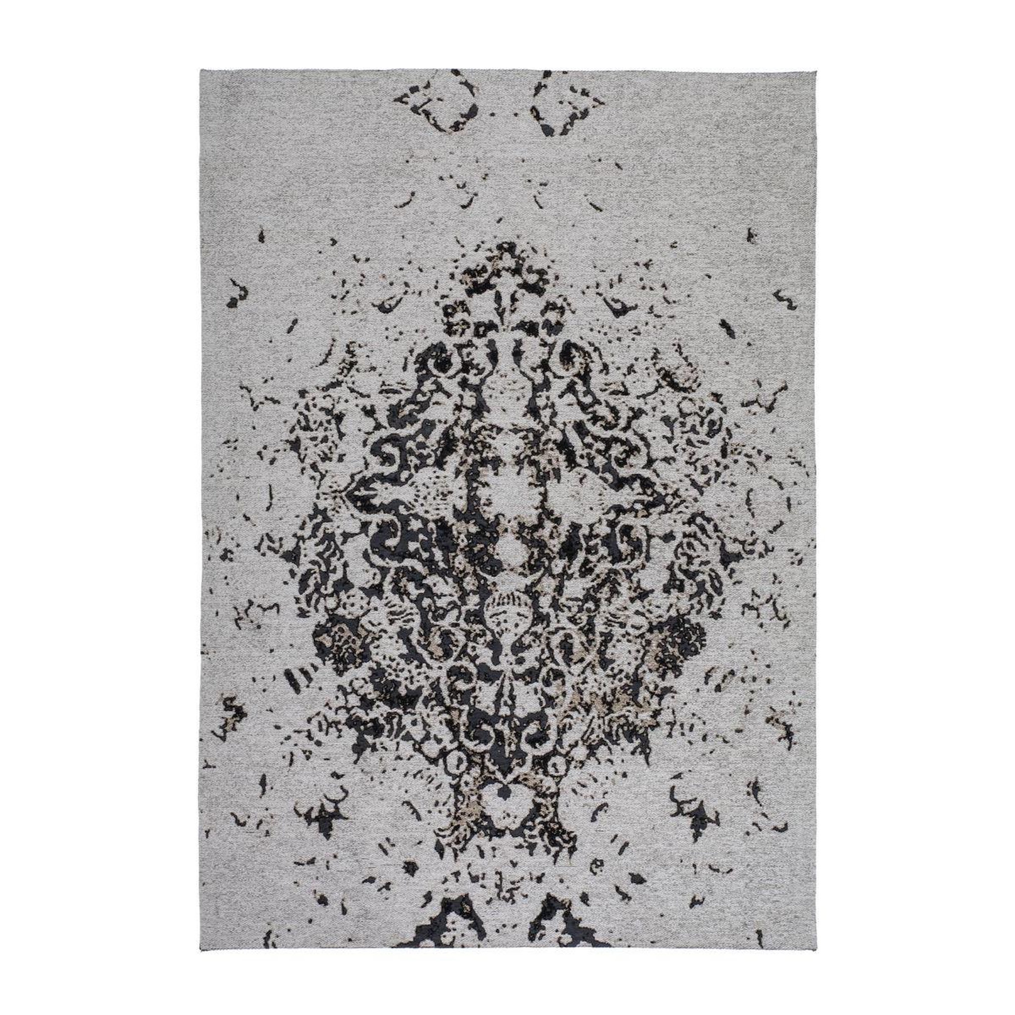 Voir la diapositive 1 : Paris Prix Tapis à Poils Courts Fait Main  Ballerina  Gris