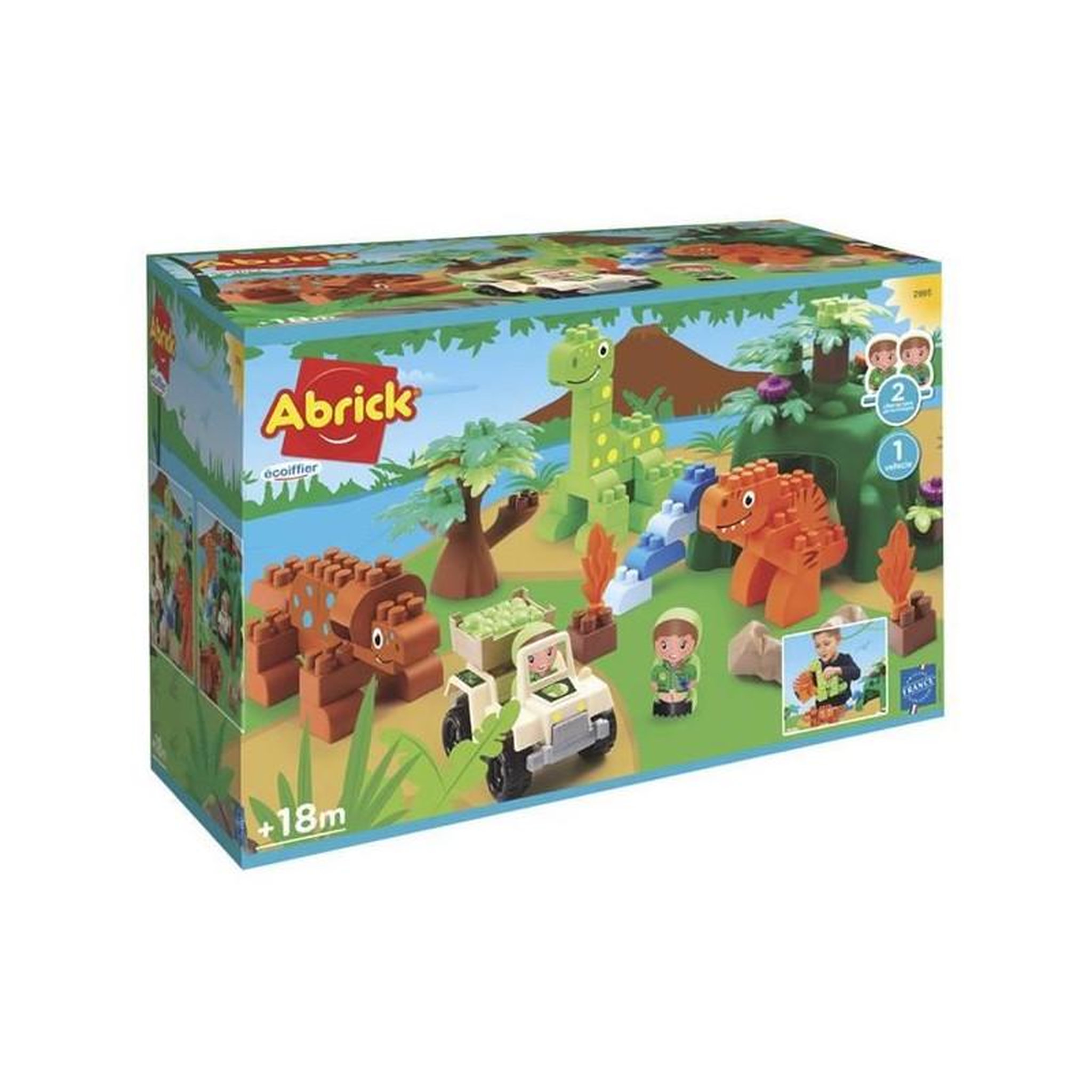 Voir la diapositive 4 : Ecoiffier Jouet de construction Dinoland - Abrick - ECOIFFIER - A partir de 18 mois