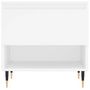 Voir la diapositive 5 : VIDAXL Table basse blanc 50x46x50 cm bois d'ingenierie