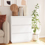 Voir la diapositive 1 : VIDAXL Buffet Blanc 60x34x75 cm Bois massif de pin