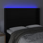 Voir la diapositive 4 : VIDAXL Tete de lit a LED Noir 147x16x118/128 cm Similicuir