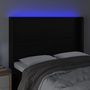 Voir la diapositive 4 : VIDAXL Tete de lit a LED Noir 147x16x118/128 cm Similicuir