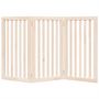 Voir la diapositive 4 : VIDAXL Barriere pour chien pliable 3 panneaux 150 cm bois de peuplier