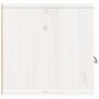 Voir la diapositive 5 : VIDAXL Armoires murales 2 pcs Blanc 80x30x30 cm Bois de pin massif