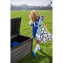 Voir la diapositive 5 : KETER Coffre de rangement jardin - Résine - Gris - 455L - KETER