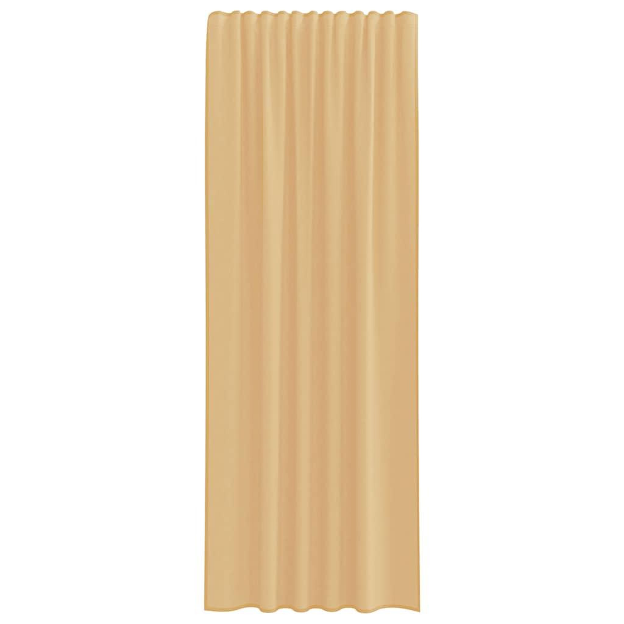 Voir la diapositive 4 : VIDAXL Rideaux en voile avec boucles 2 pcs blanc 140x245 cm