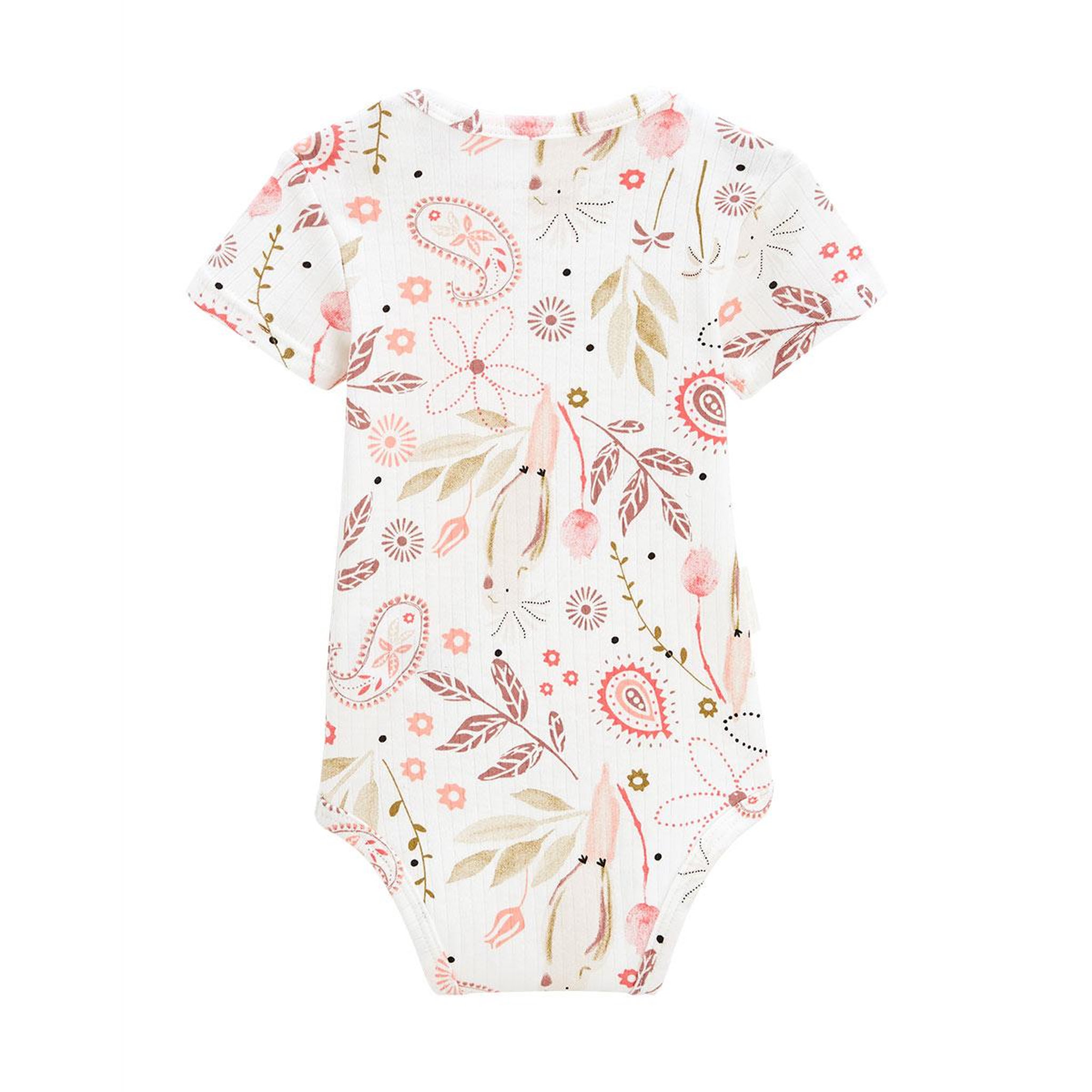 Voir la diapositive 5 : Petit Béguin Lot de 2 bodies bébé manches courtes Haapiti