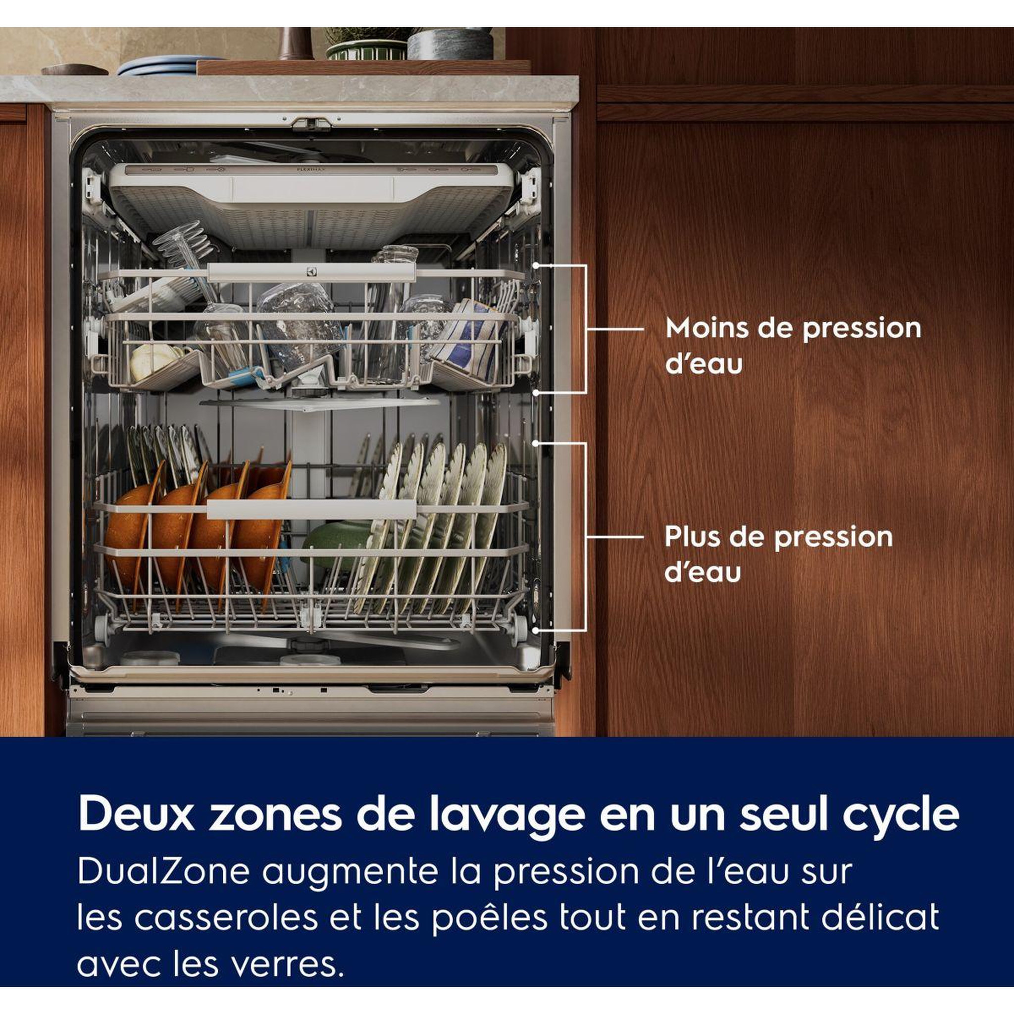 Voir la diapositive 5 : ELECTROLUX Lave vaisselle encastrable e82la201s