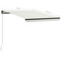 Voir la diapositive 6 : VIDAXL Auvent manuel retractable 300x250 cm Creme