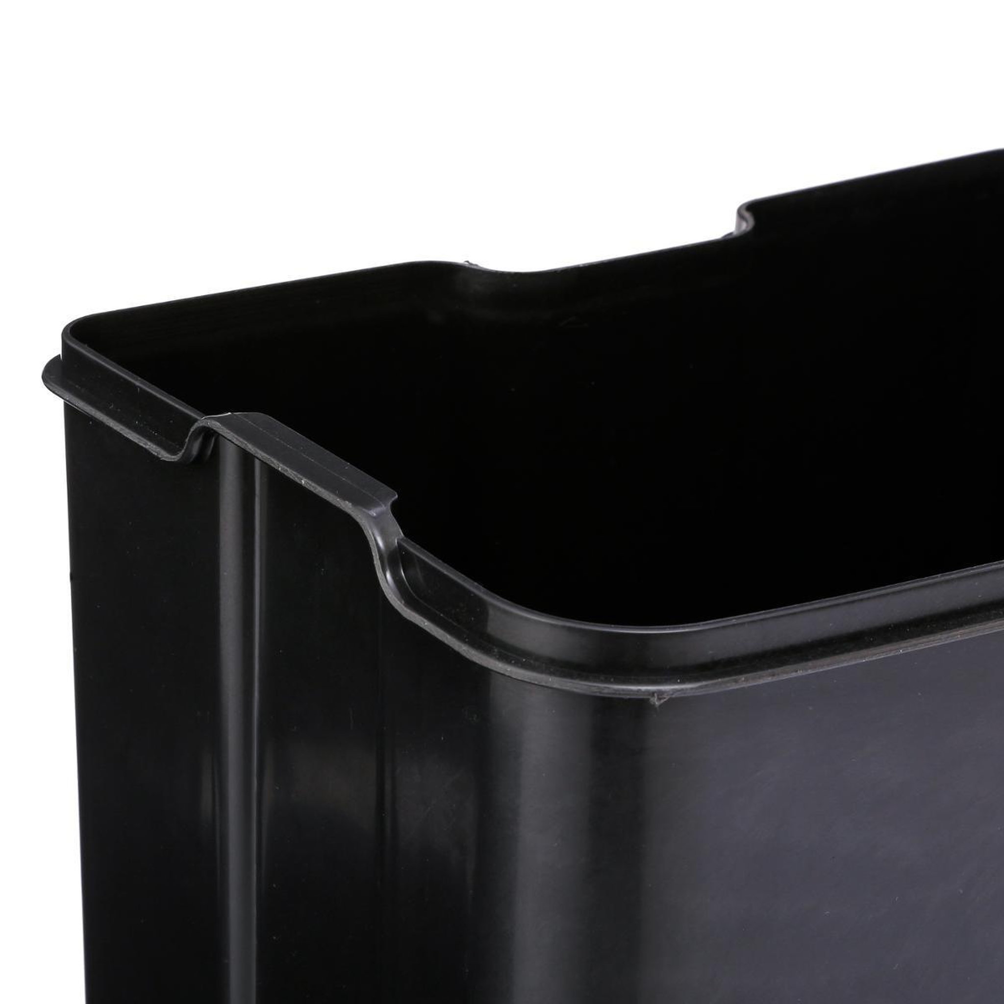 Voir la diapositive 3 : FIVE Poubelle en métal  cuisine  30l noir