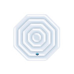 Netspa Couvercle gonflable pour spa gonflable octogonal 5/6 places 155 x 155 cm - Netspa