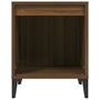 Voir la diapositive 5 : VIDAXL Table de chevet Chene marron 40x35x50 cm