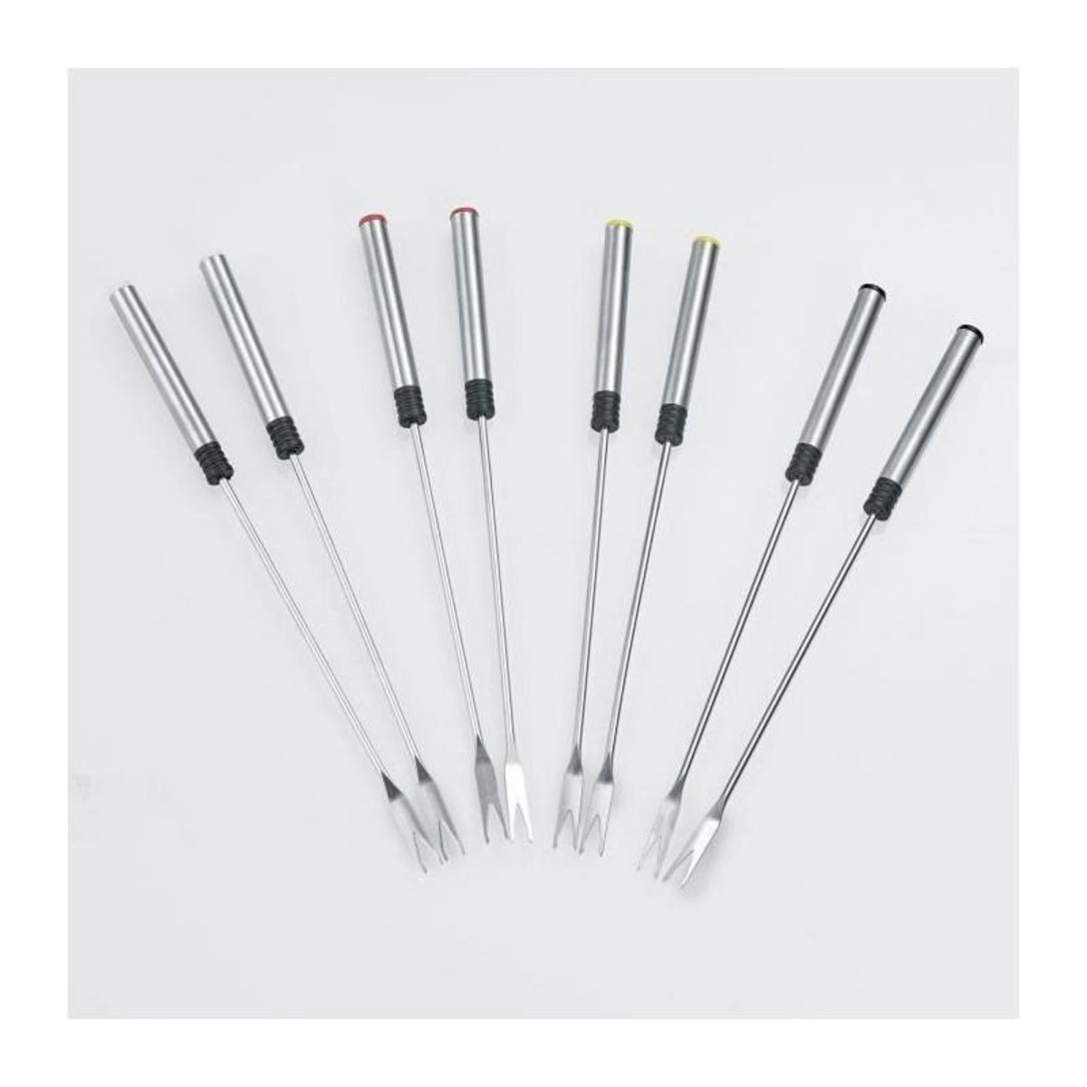 SEVERIN SEVERIN FO2473 Fondue electrique 8 personnes avec caquelon inox amovible, Inclus : Protection anti-projections et 8 fourchettes