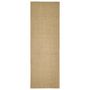 Voir la diapositive 2 : VIDAXL Tapis en sisal pour griffoir 100x300 cm