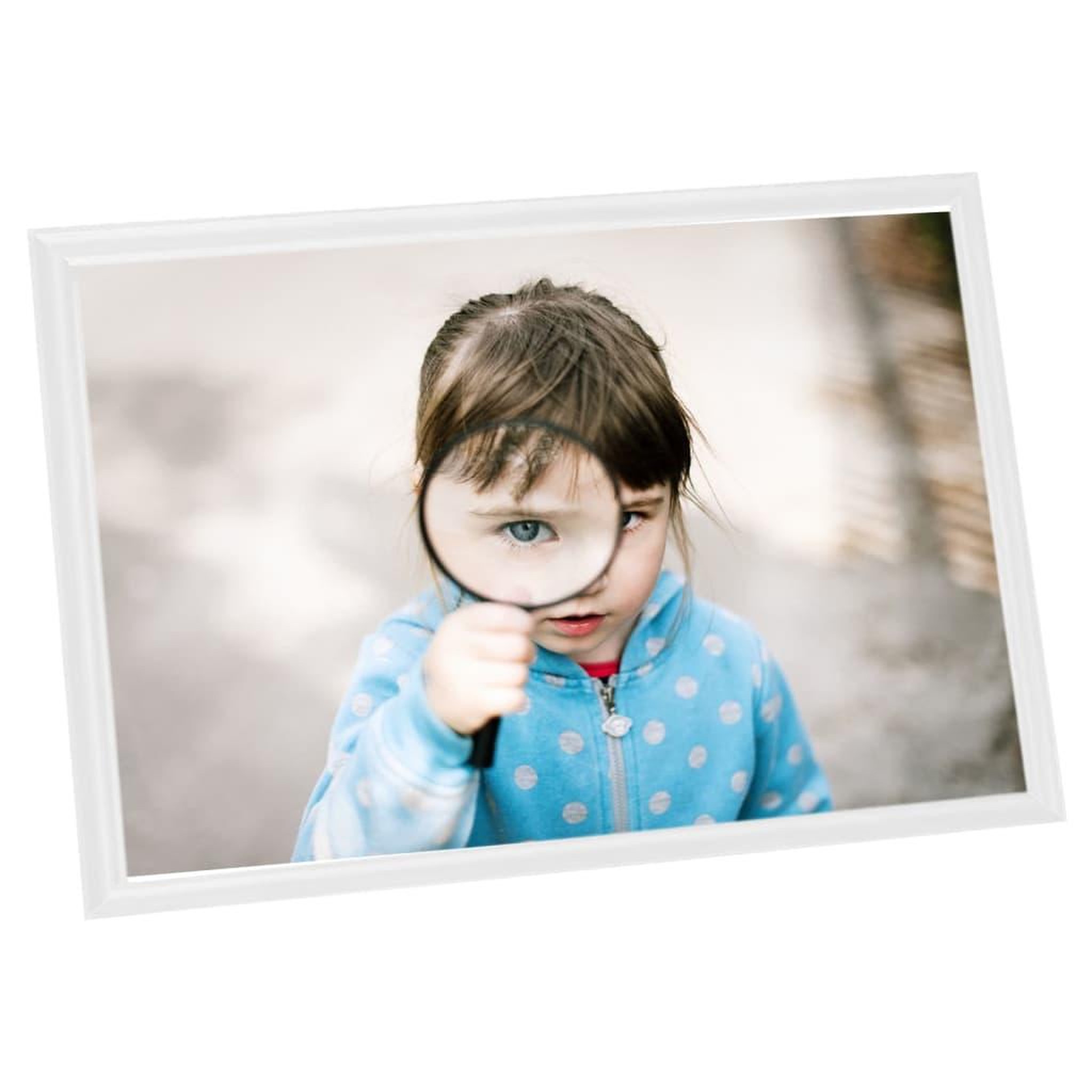 Voir la diapositive 4 : VIDAXL Collage de cadres photo 3 pcs de table Blanc 13x18 cm MDF