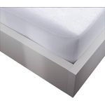 Home collection Protège matelas 100% bouclette eponge et impermeable. Coloris disponibles : Blanc