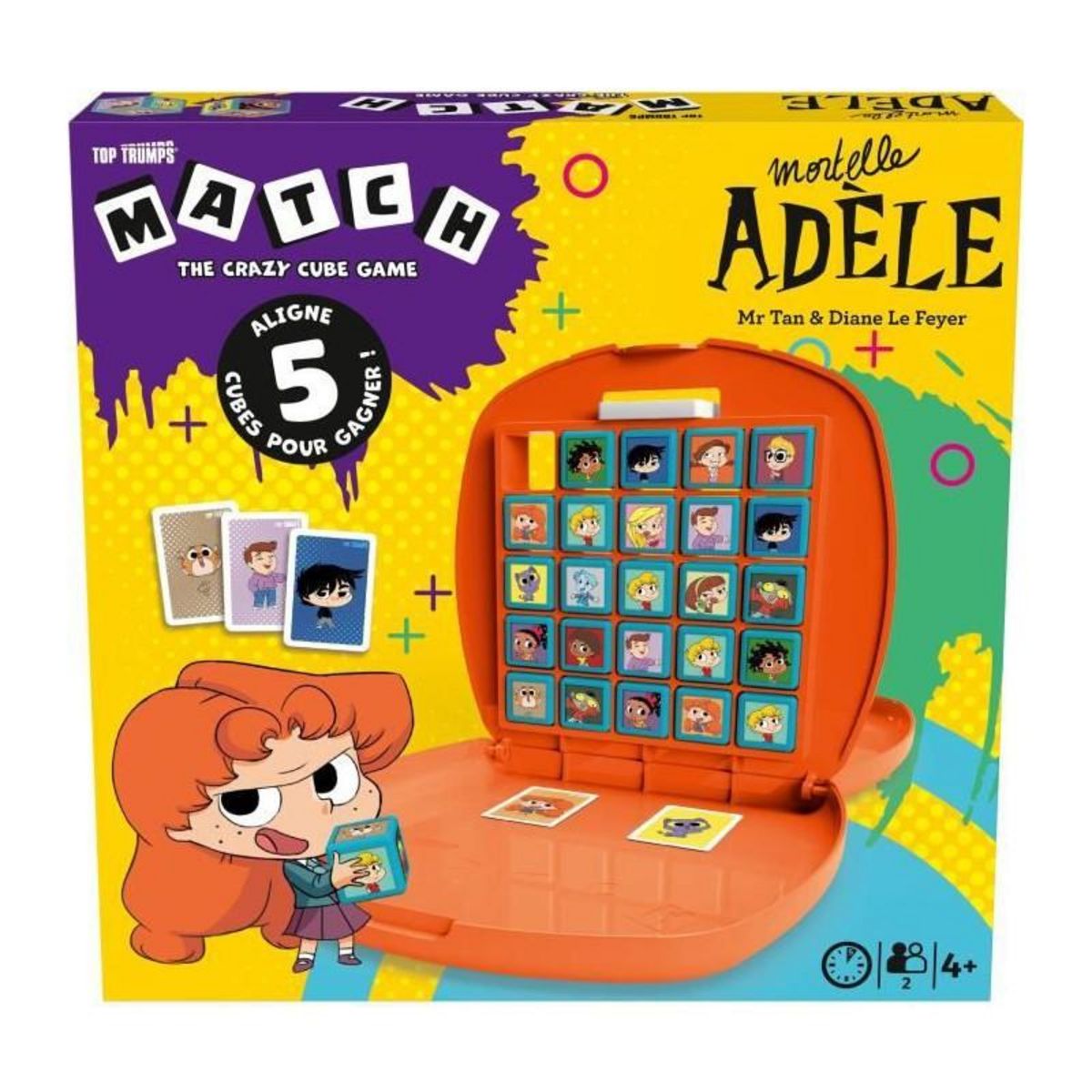 Winning Moves MATCH Mortelle Adele - Jeu de société - WINNING MOVES