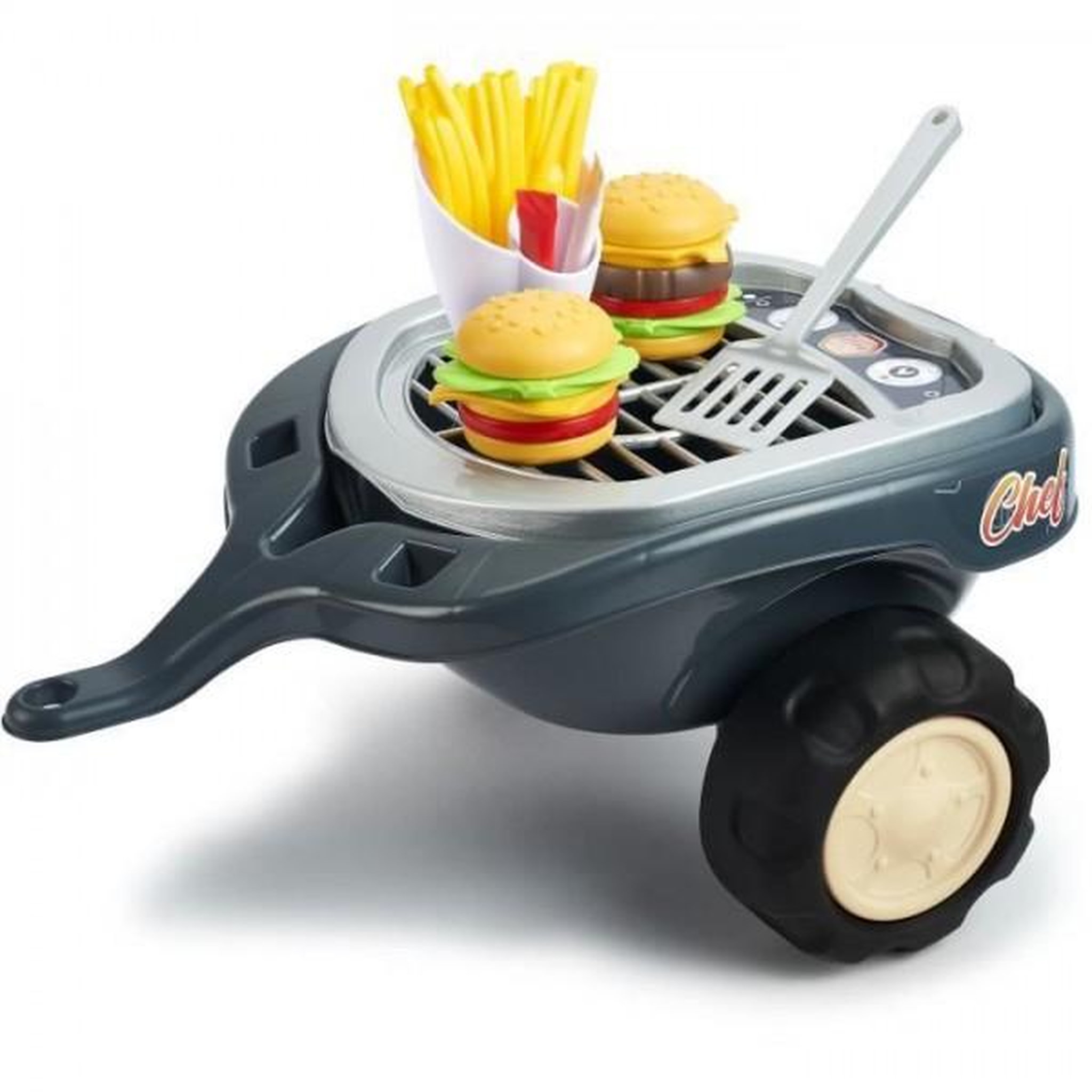 Voir la diapositive 3 : FALK Porteur Trotteur  - FALK - Food Truck - Volant directionnel - Remorque - Des 12 Mois - 100% Fabriqué en France