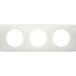 Legrand Celiane plaque 3 postes craie
