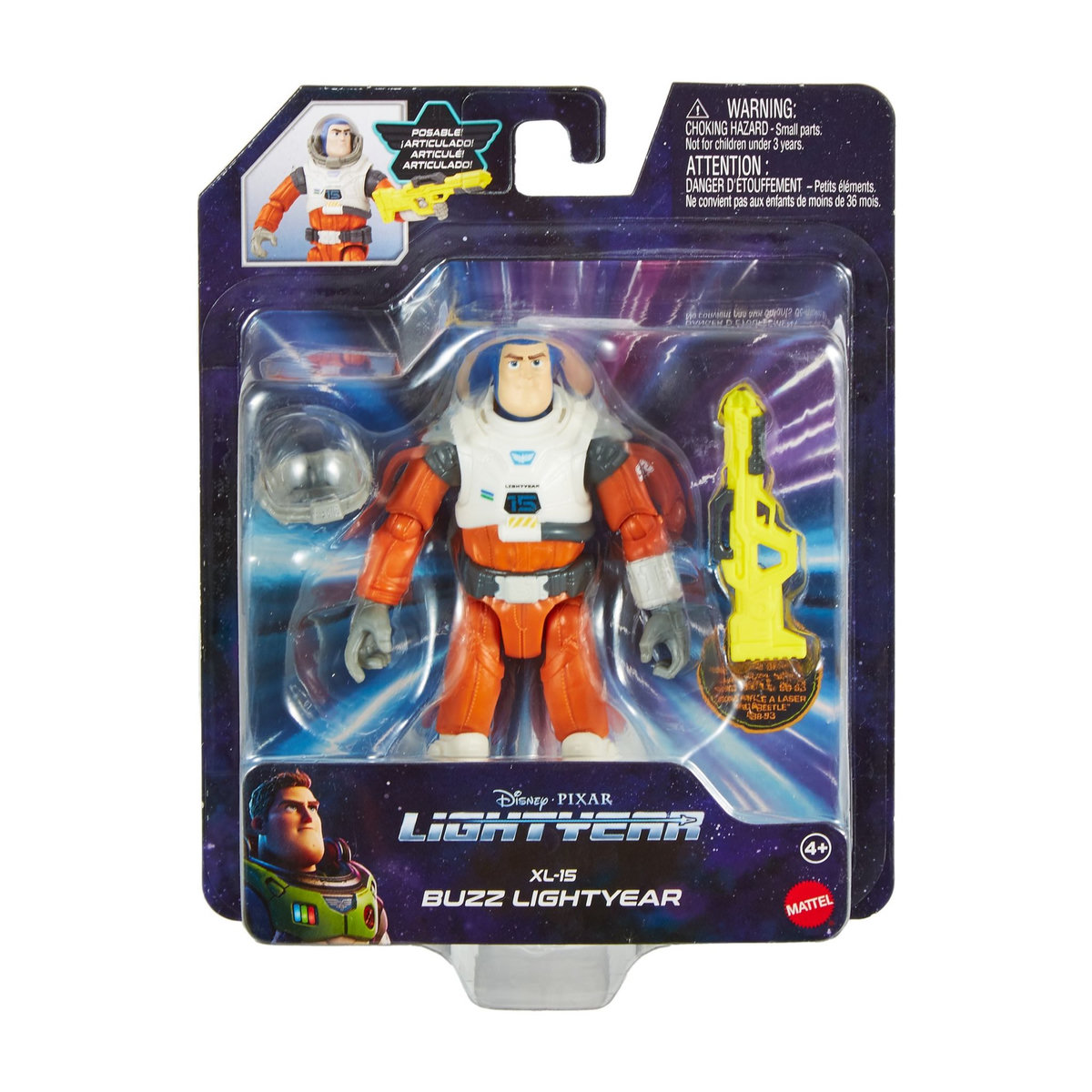 MATTEL Figurine Buzz combinaison XL-15 Disney Pixar