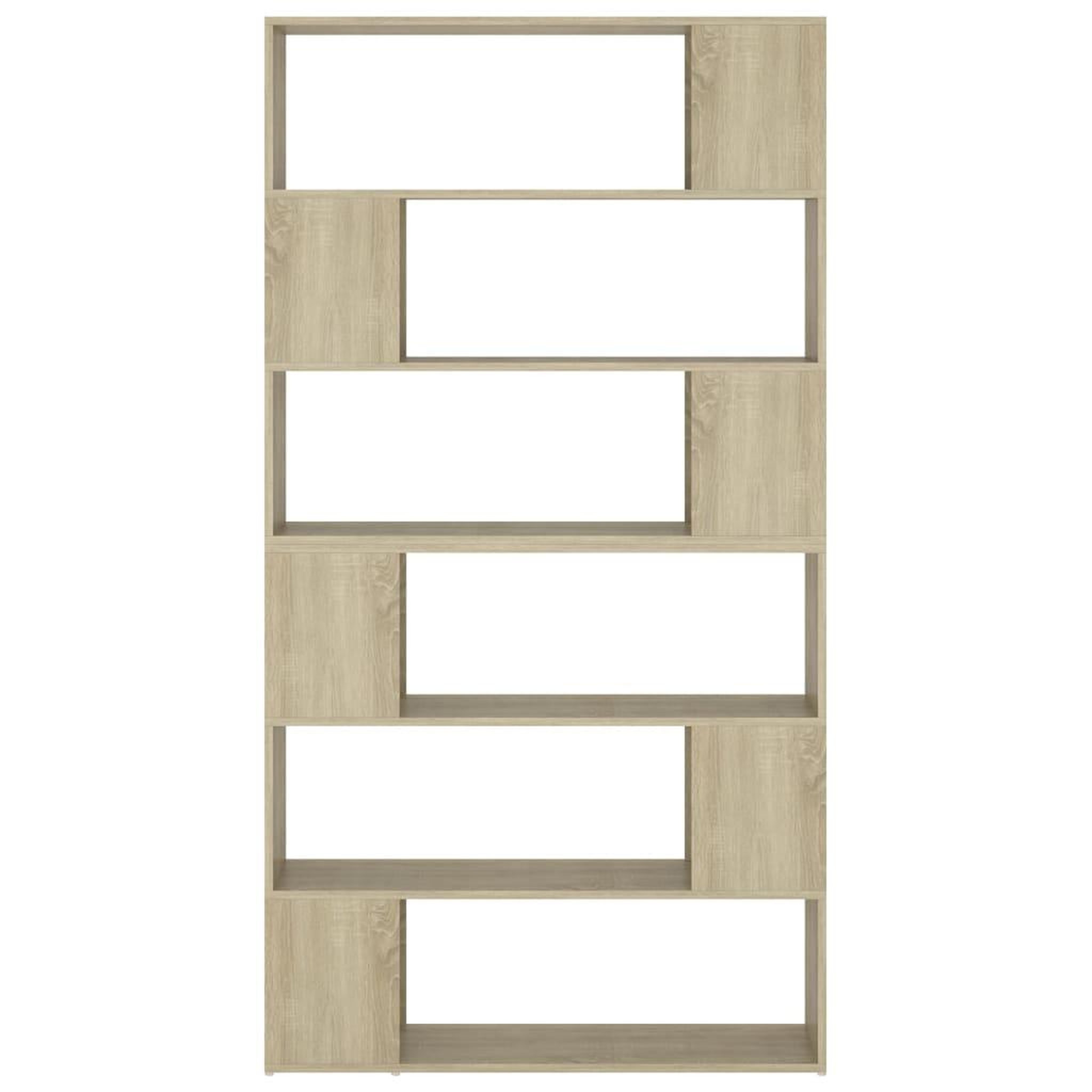 Voir la diapositive 5 : VIDAXL Bibliotheque/Separateur de piece Chene Sonoma 100x24x188 cm