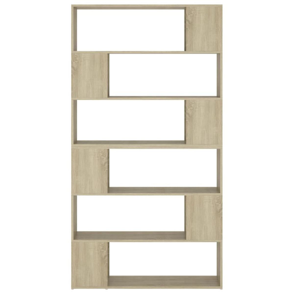 VIDAXL Bibliotheque/Separateur de piece Chene Sonoma 100x24x188 cm