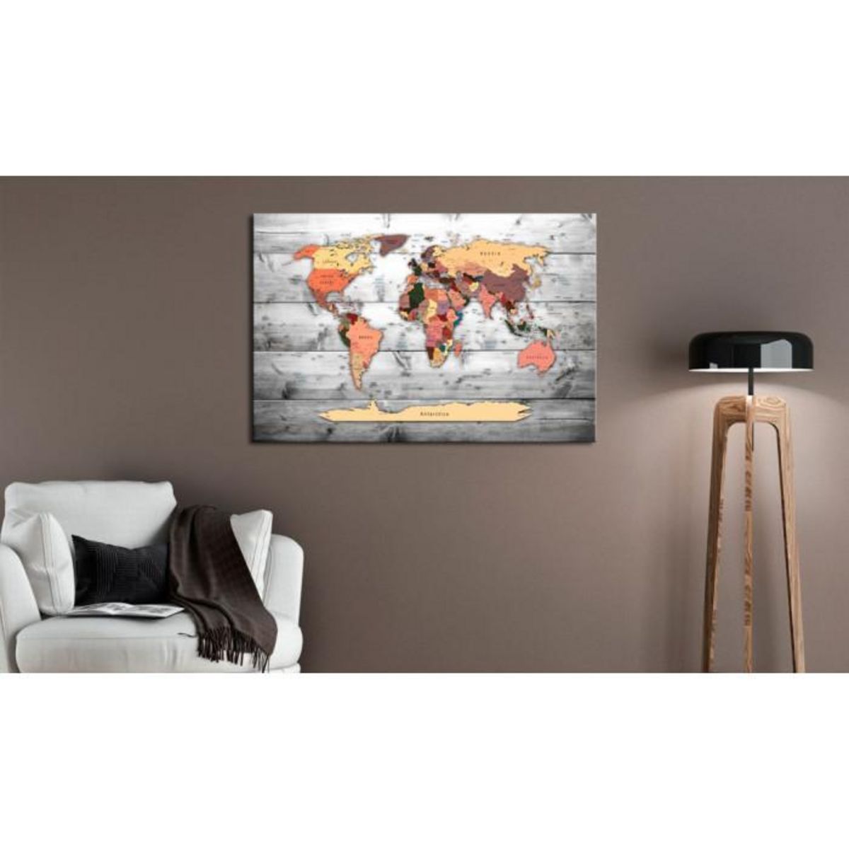 Paris Prix Tableau Imprimé  World Map : New Directions