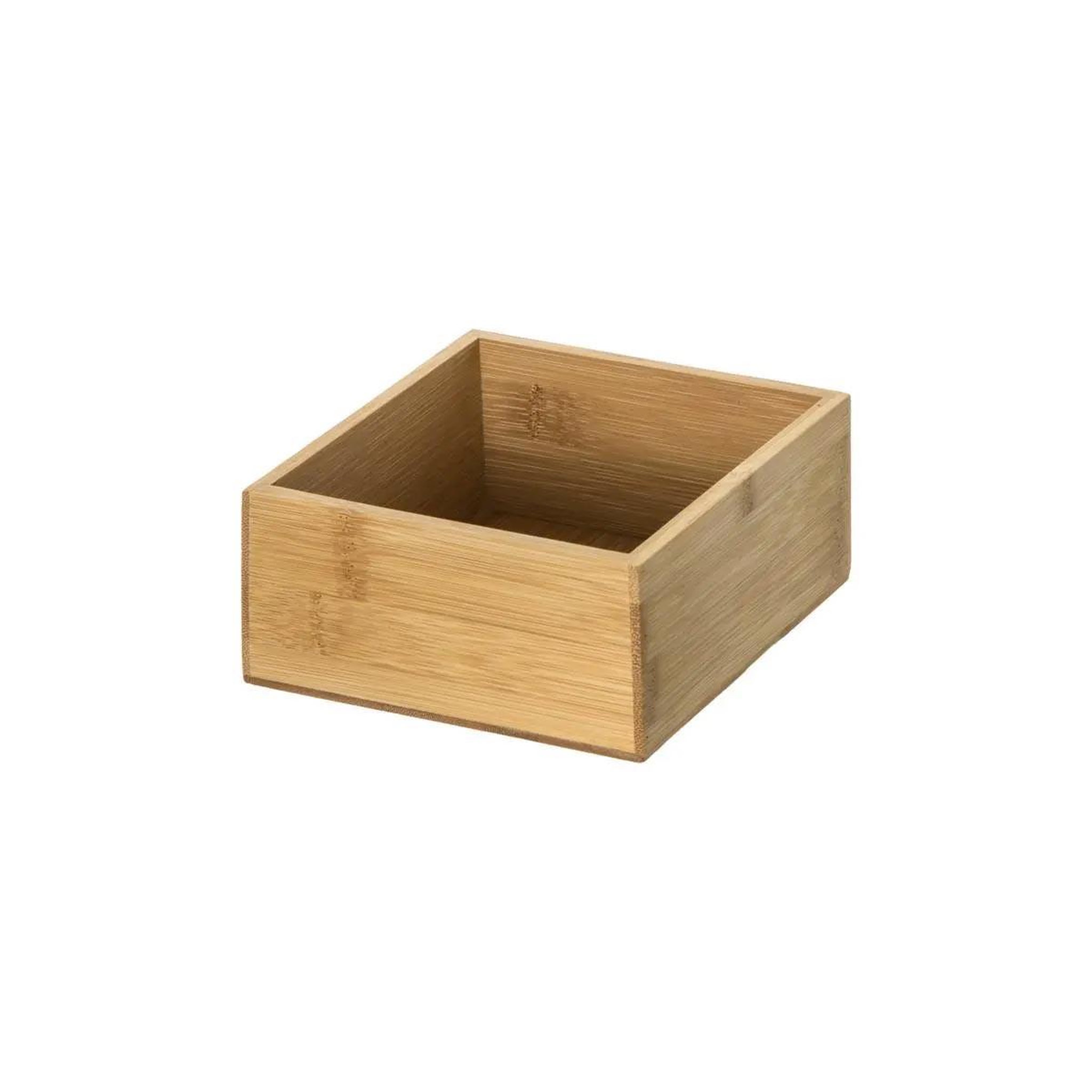 Voir la diapositive 4 : FIVE Lot de 3 organiseurs tiroirs  wood  38cm naturel