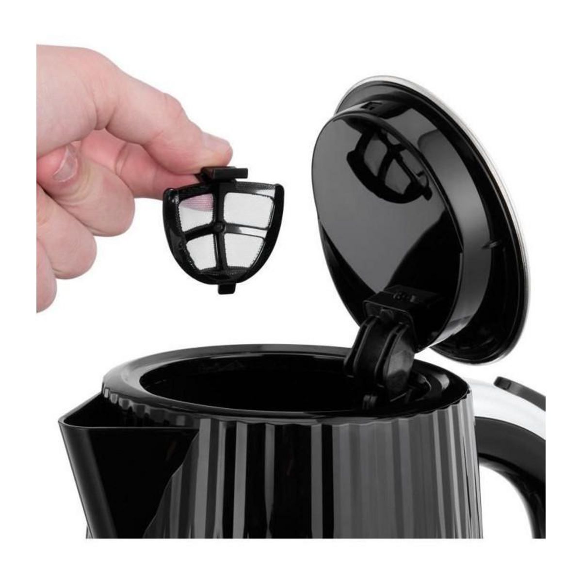 Russell Hobbs Bouilloire - RUSSELL HOBBS - EDEN - 2400 W - 1,7 L - Noir