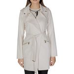 MORGAN Manteau Long Ecru Femme Morgan GARIA. Coloris disponibles : Beige
